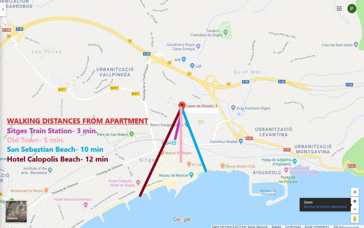 Sitges Centre Deluxe Penthouse Apartment 外观 照片